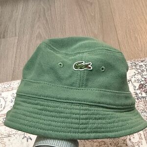 Lacoste women's Forest Green Bucket Hat